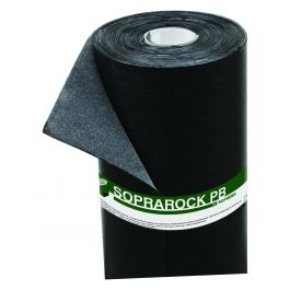 Soprarock PB P3 TF - onderlaag/dampremmende laag - Talk(T)/folie(F) - zwart - 3mm dik - 10 m²/rol